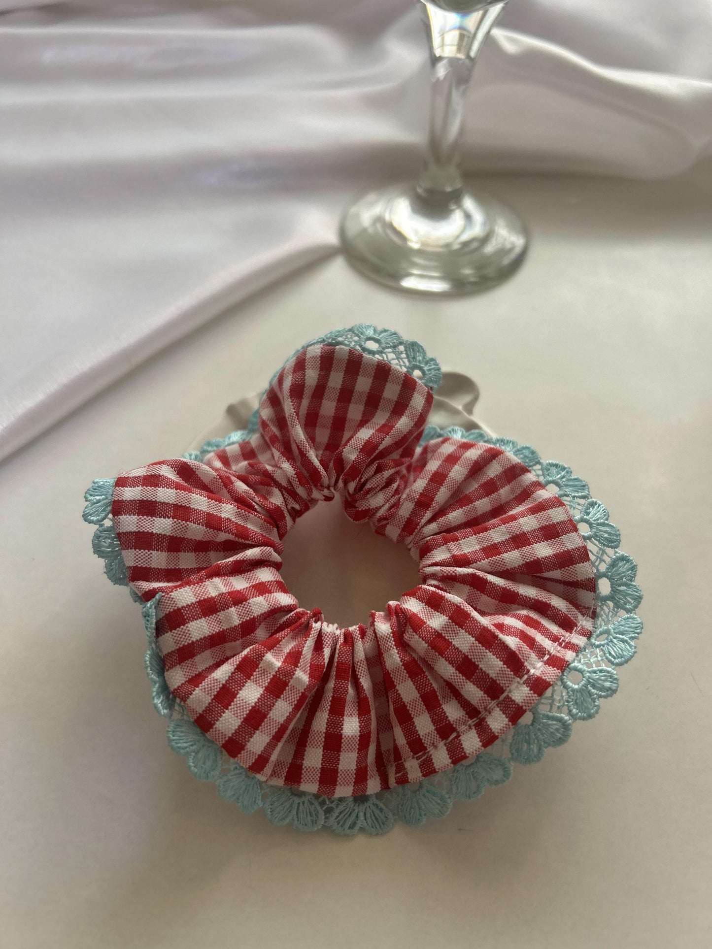The Picnic Basket Scrunchie