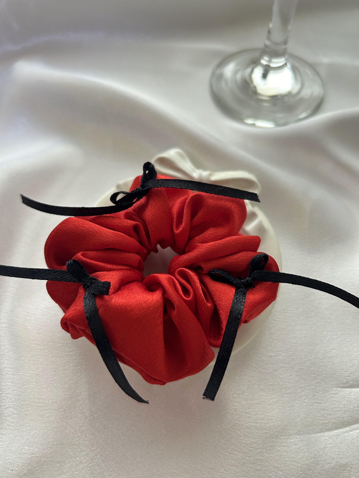 The Valentine Ribbon Scrunchie