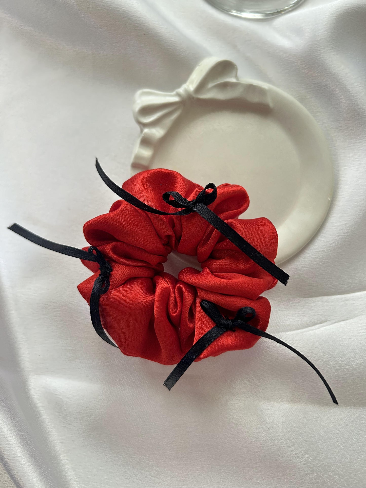 The Valentine Ribbon Scrunchie