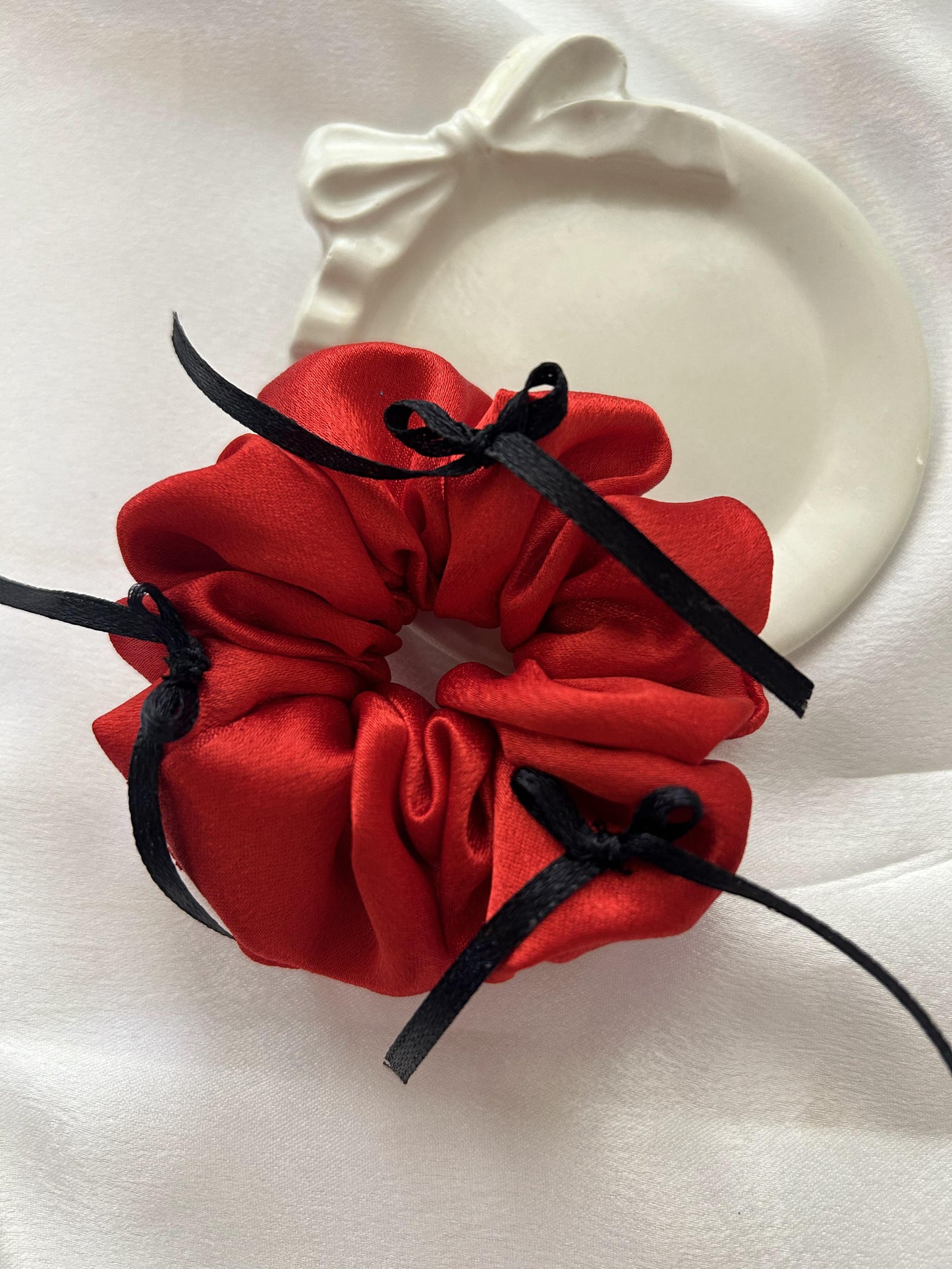 The Valentine Ribbon Scrunchie