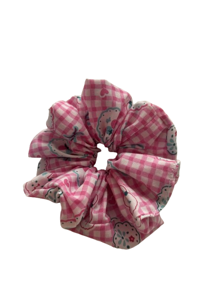 The Strawberry Picnic XL Scrunchie
