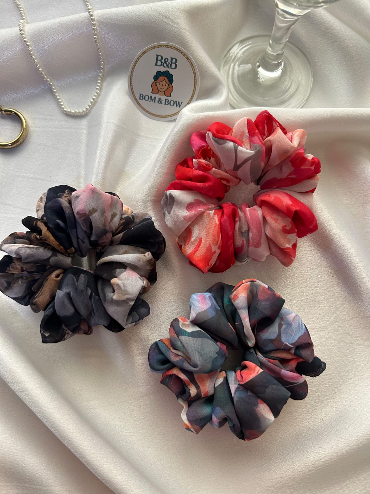 Premium botanical hair accessories