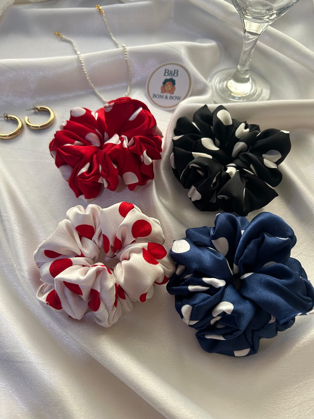 The Polka-Perfect Harmony Quartet – 4-Piece Satin Collection